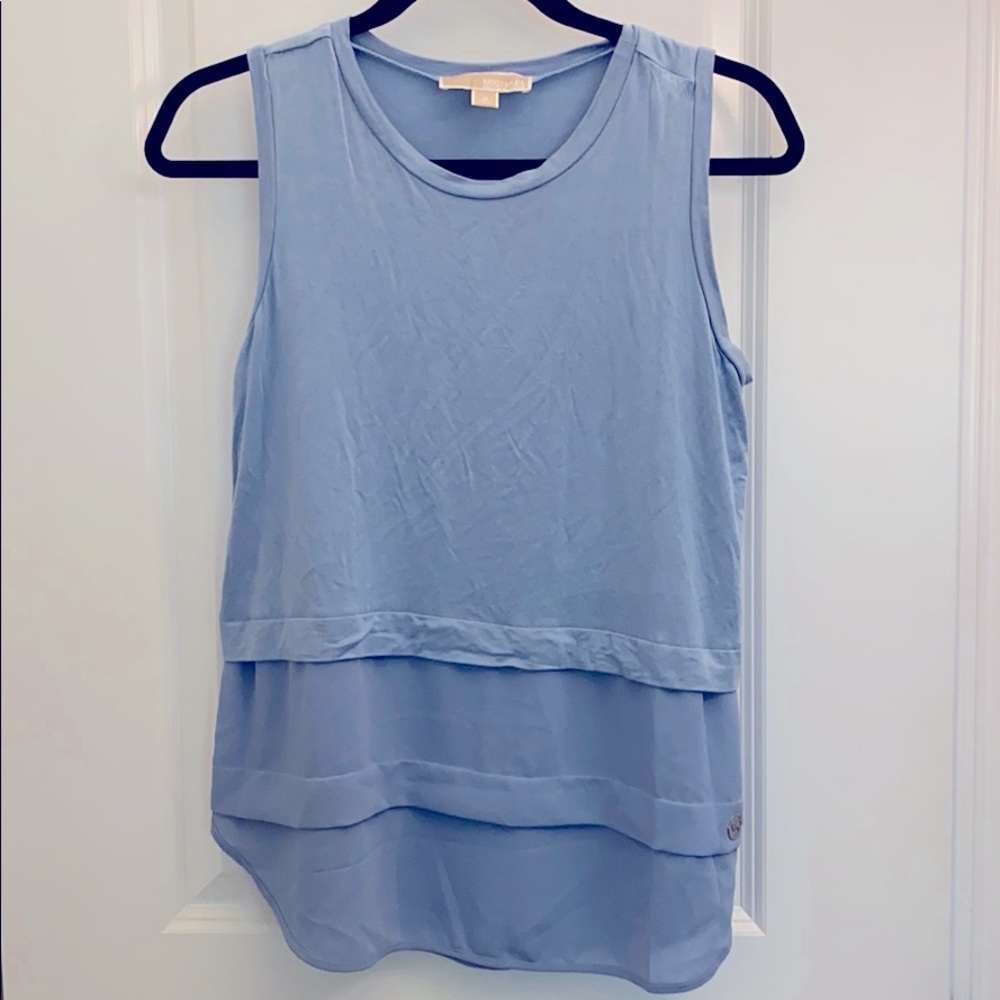 Michael Kors Blue Tank Top